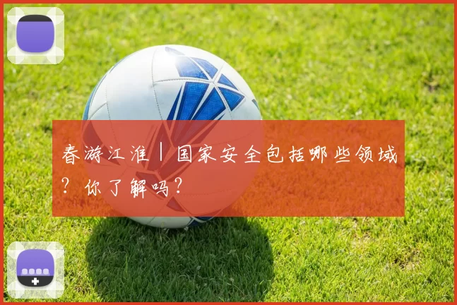 春游江淮｜国家安全包括哪些领域？你了解吗？